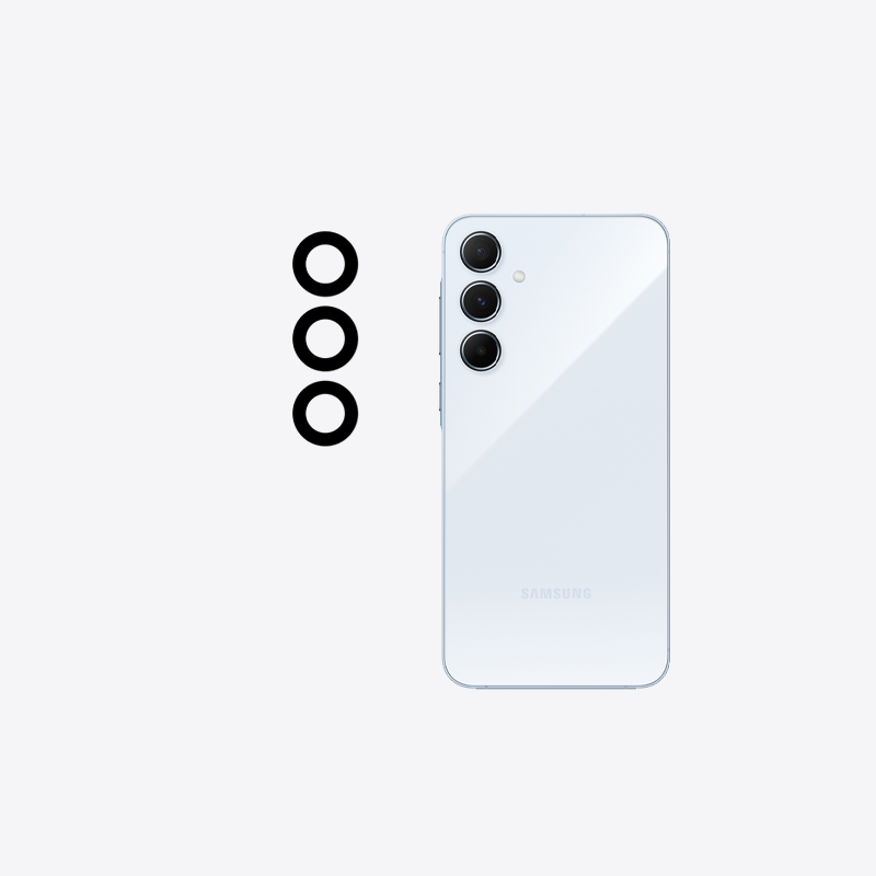 شیشه لنز دوربین اورجینال SAMSUNG A55